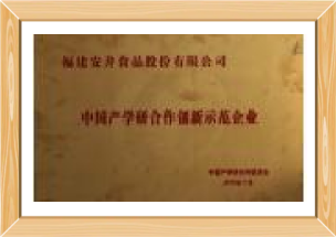 中國(guó)產(chǎn)學(xué)研合作創(chuàng)新示范企業(yè)